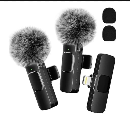 Wireless Lavalier Microphone For iPhone